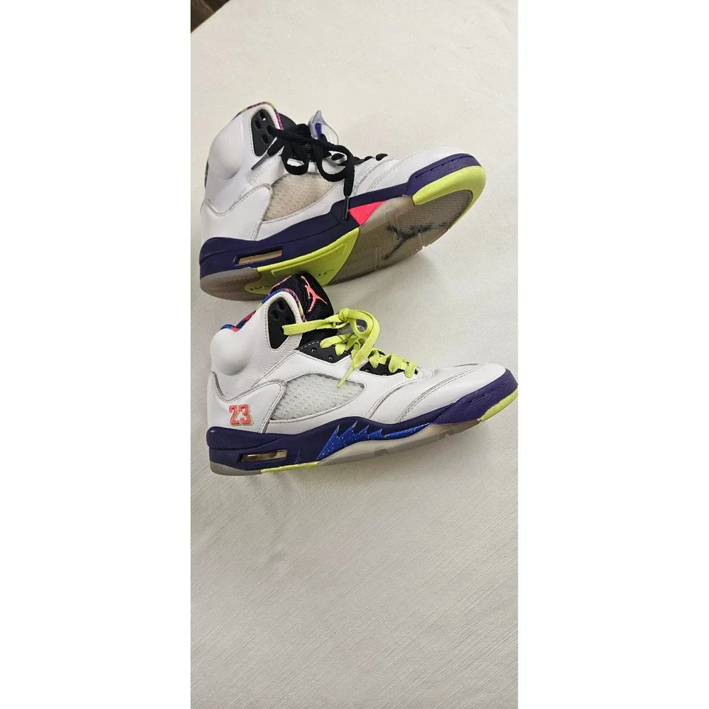 Air‎ Jordan 5 Retro Alternate Bel-Air White Ghost Green DB3335-100 Mens Sneakers